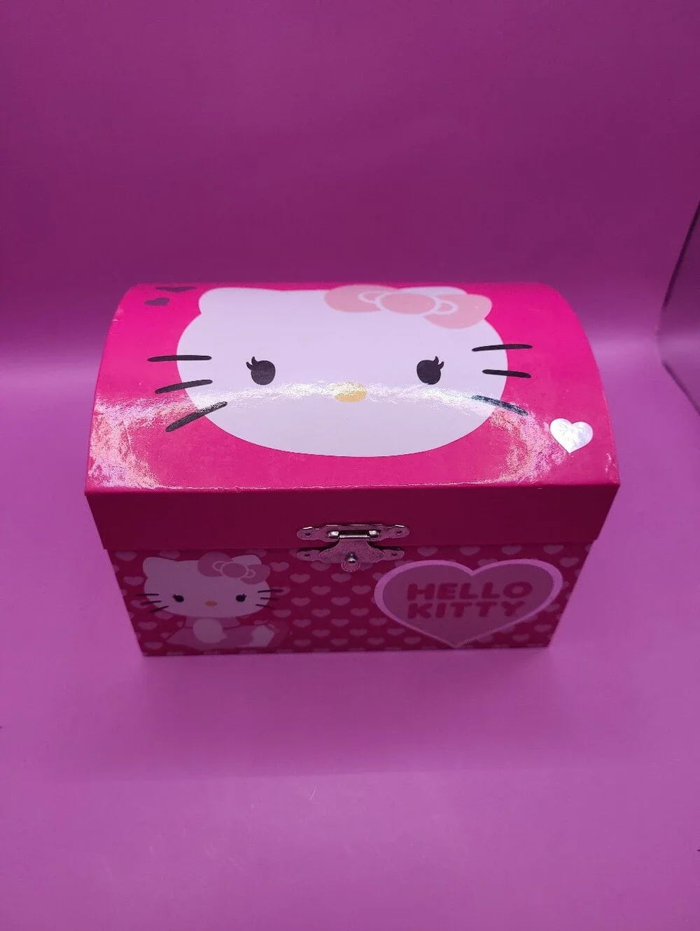 Y2K Hello Kitty Sanrio Dancing Pop Up Kitty Musical Jewelry Box
